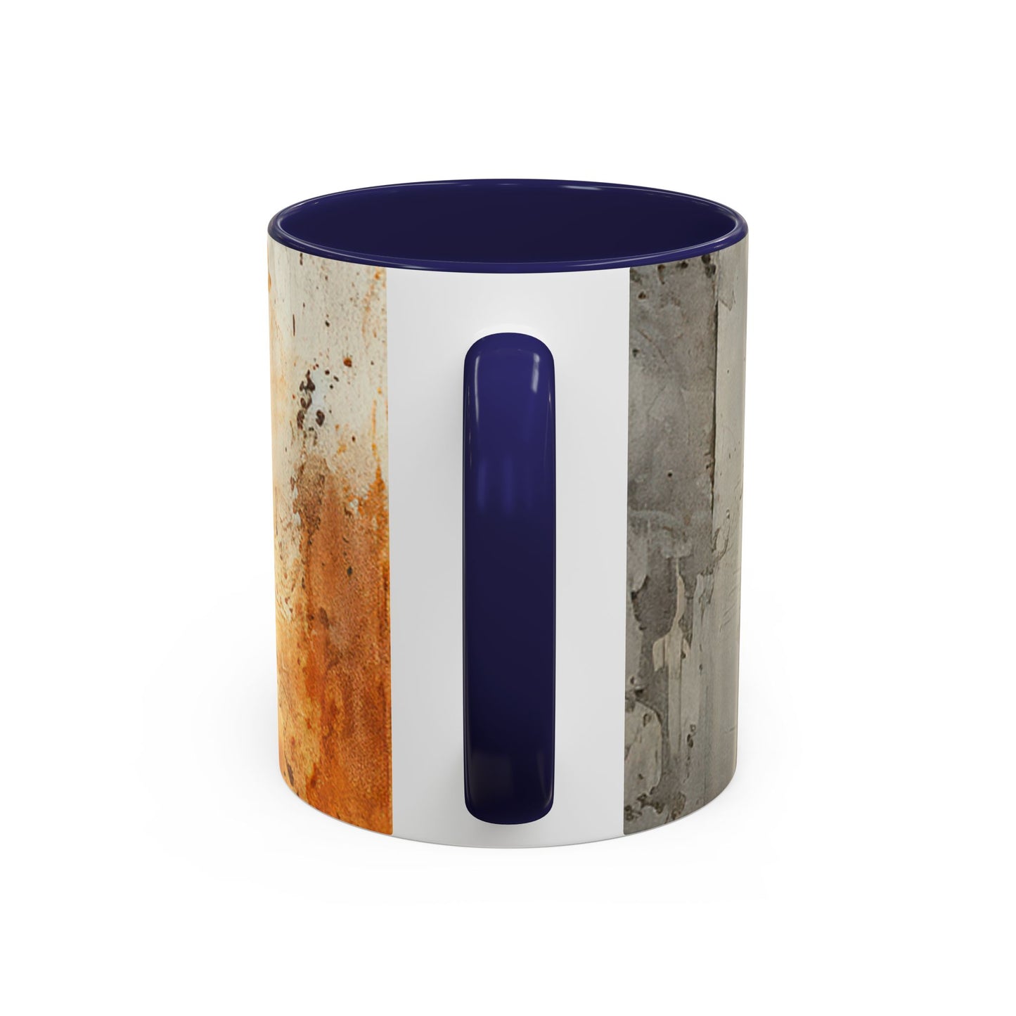 Rustic Accent Coffee Mug, Unique Artistic Mug