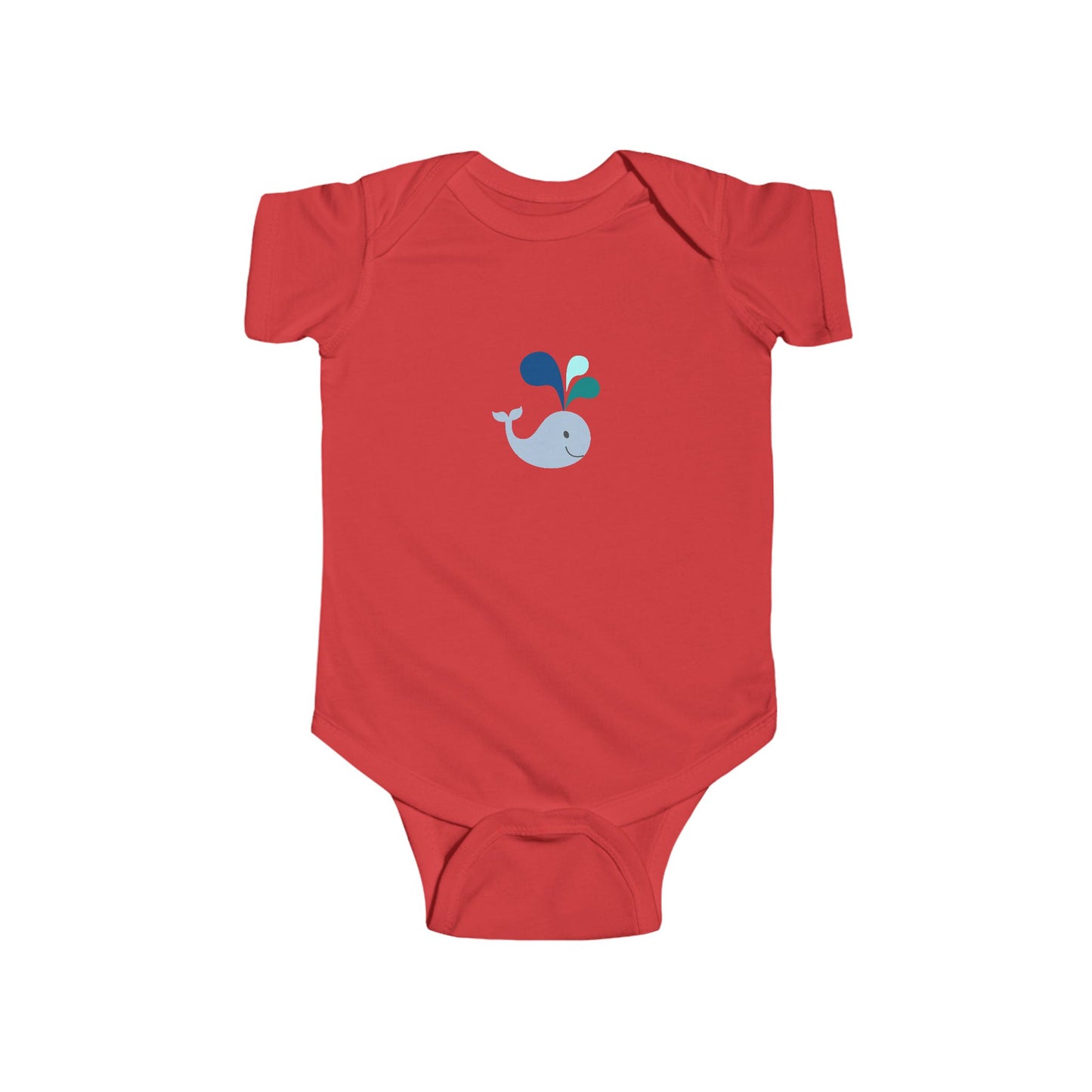 Adorable Whale Baby Onesie
