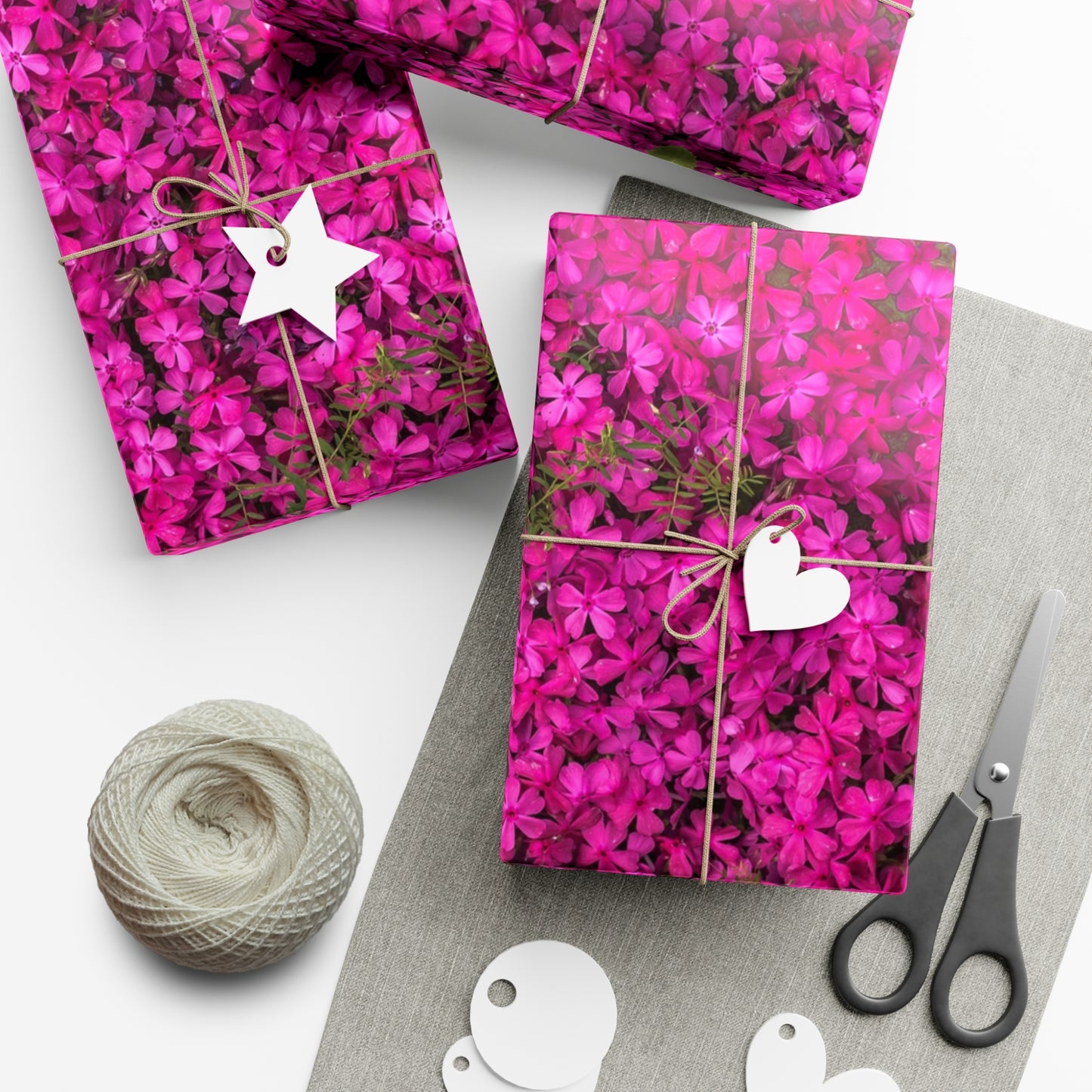 Vibrant Floral Gift Wrap Paper - Perfect for All Occasions, Birthday, Holiday,