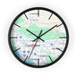 Los Angeles Wall Clock, Unique Home Decor, Custom City Map Clock, Modern Timepiece, Gift for Map Lovers