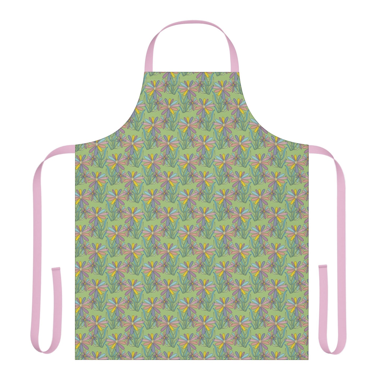 Apron, 5-Color Straps (AOP)