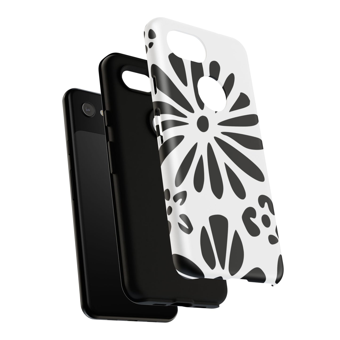 Stylish Phone Case with Floral Design, Tough Phone Cover for Her, Trendy Black and White Cell Phone Case, Unique Gift for Birthdays [...]