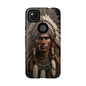 Native American Art Phone Case, Strong Culture Design, Unique Gift for Him or Her, Tough Cases, Customizable Protector, Tribal Style