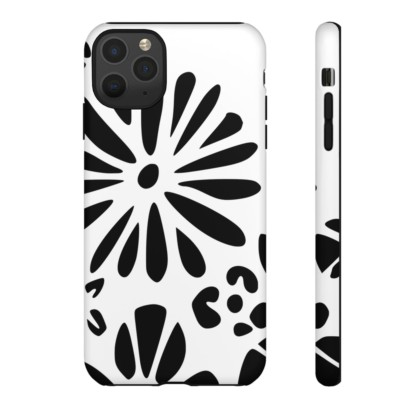 Stylish Phone Case with Floral Design, Tough Phone Cover for Her, Trendy Black and White Cell Phone Case, Unique Gift for Birthdays [...]