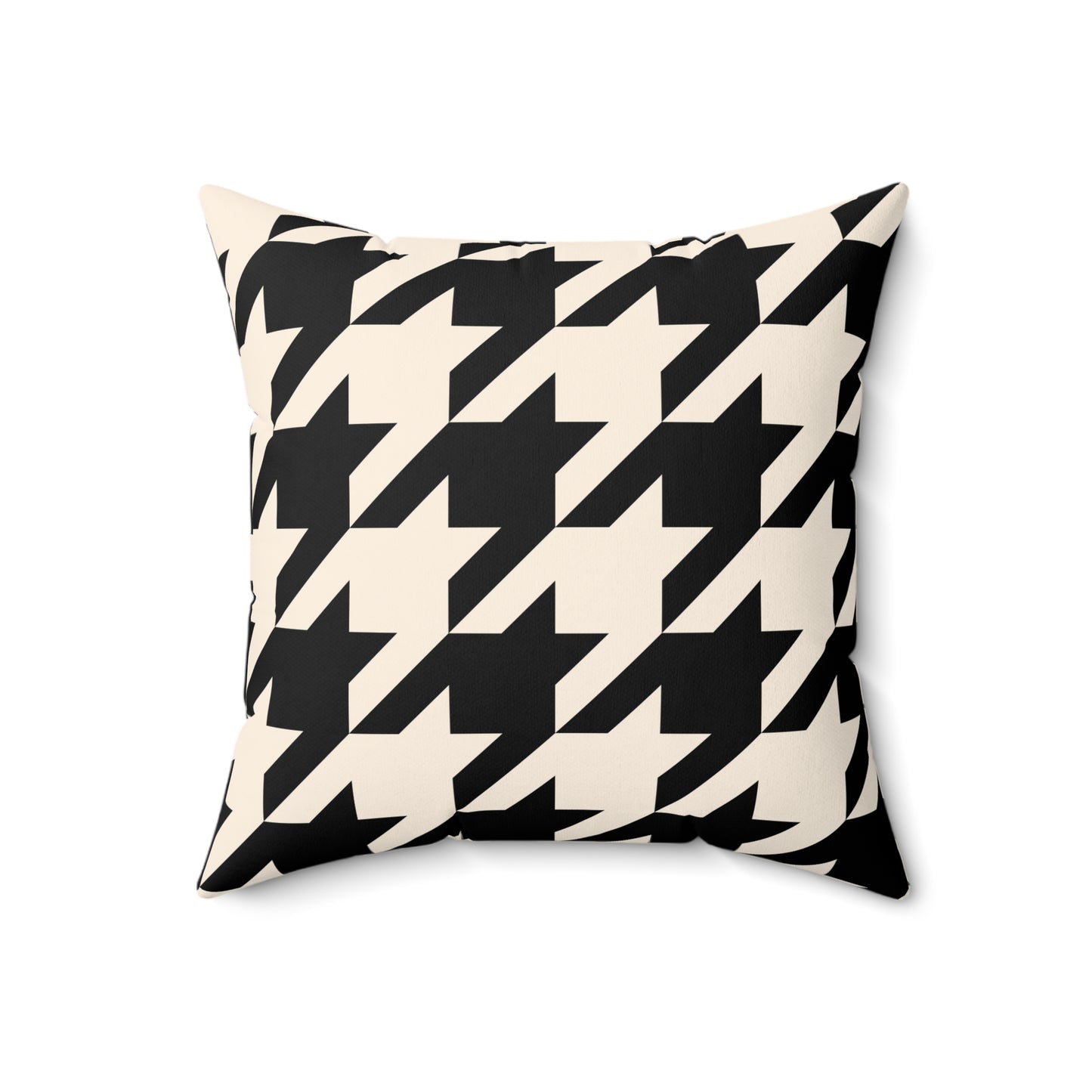 Chic Houndstooth Pillow, Modern Decor Cushion, Stylish Throw Pillow, Home Accent, Trendy Gift Idea, Living Room Decor