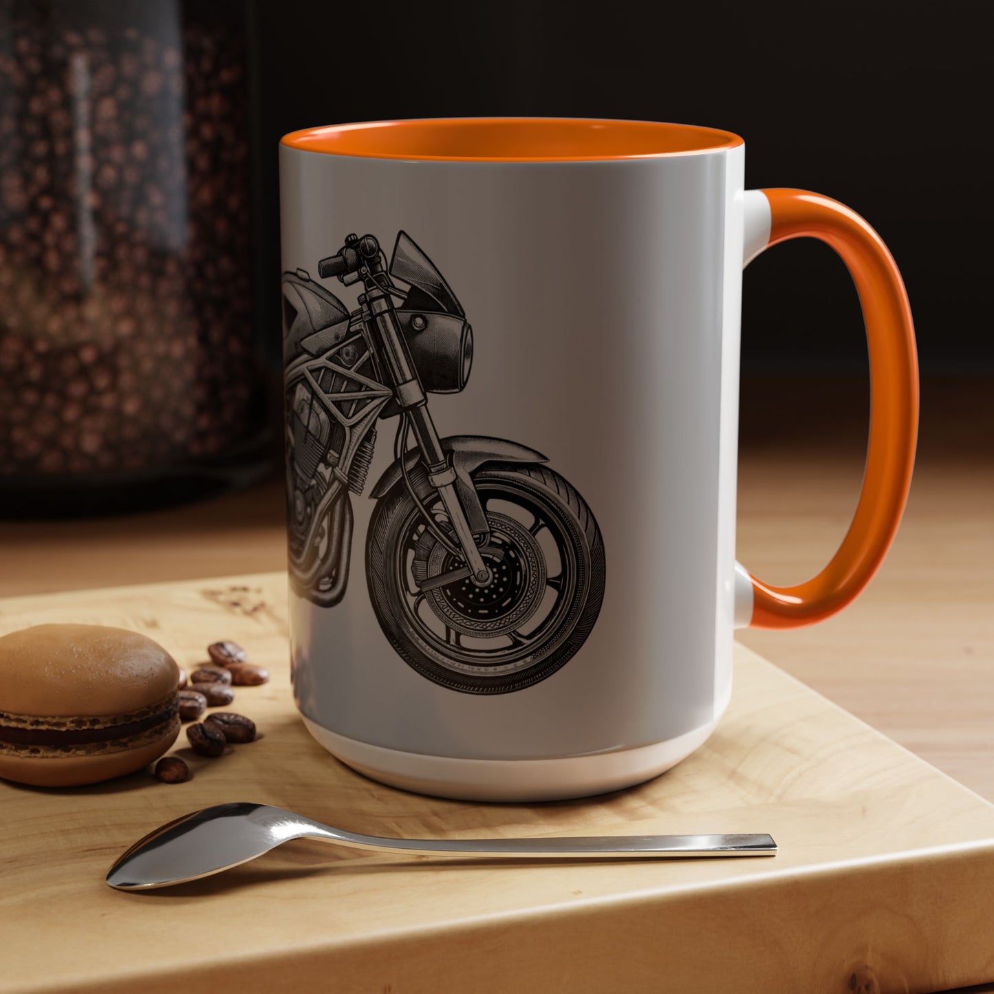 Motorcycle Lover's Accent Coffee Mug, Custom Mug for Bikers, Coffee Cup Gift for Riders, Unique Mug for Motorcycle Enthusiasts, Biking [...]