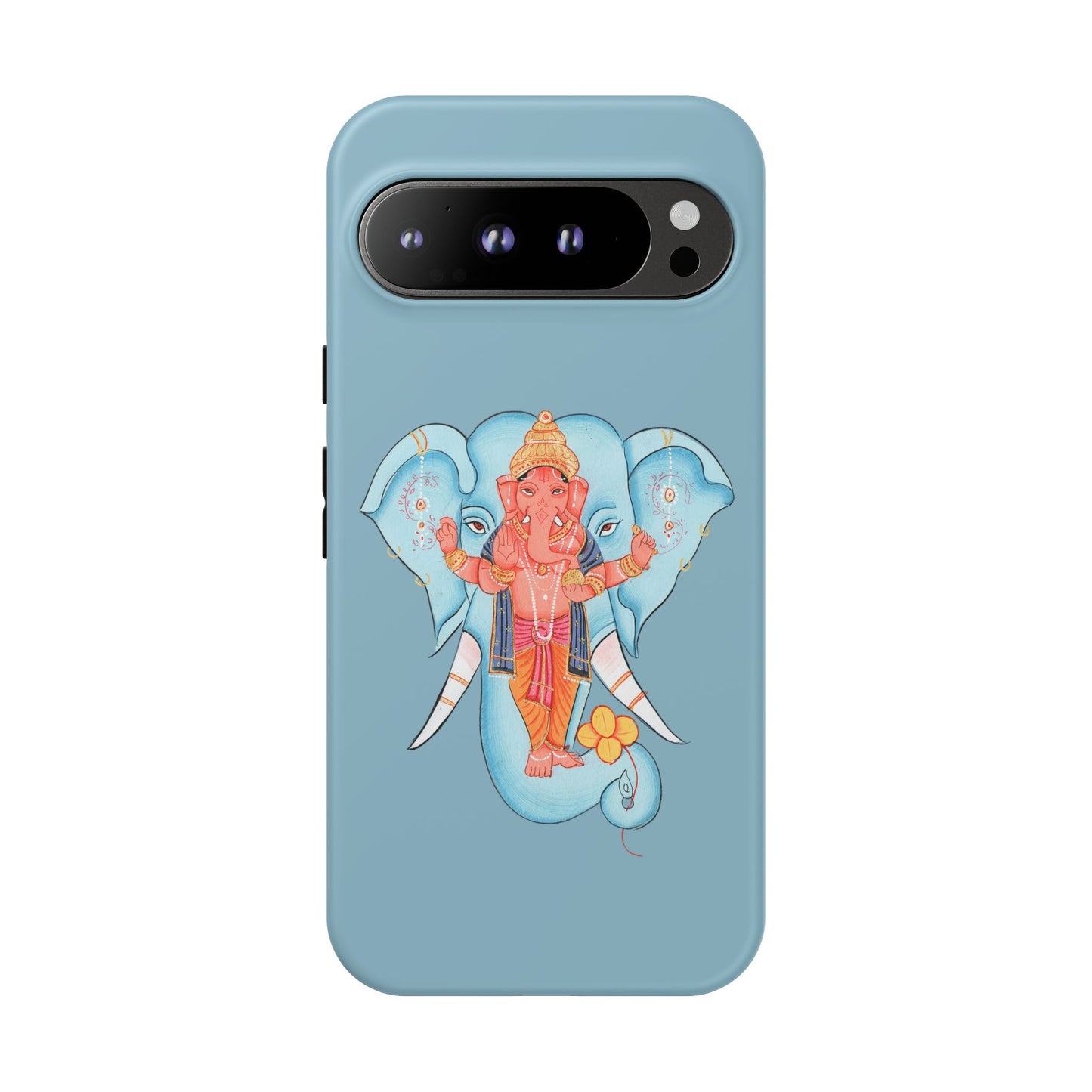 Tough Cases: Ganesh-Inspired Phone Case, Bohemian Phone Cover, Hindu Art Accessory, Festival Gift, Protective Phone Shell