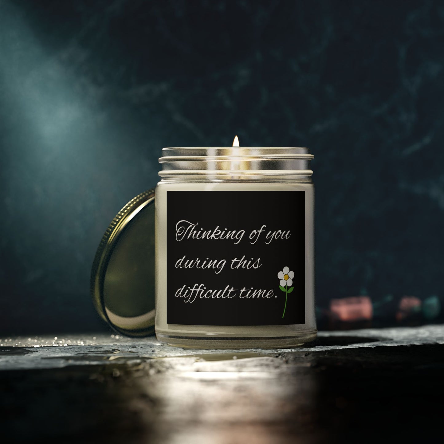 Thoughtful Scented Candle - Perfect for Comfort Gifts, Relaxation, Home Decor, Self-Care, Sympathy