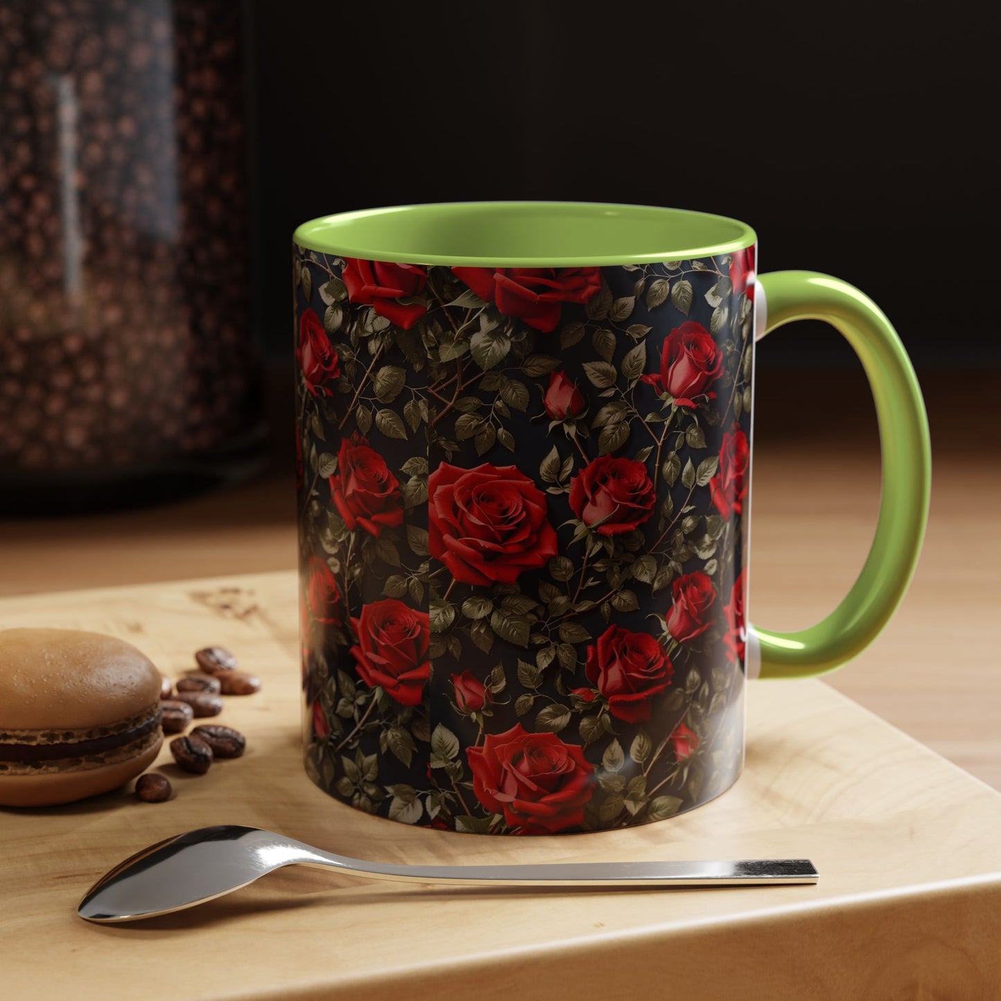 Elegant Floral Accent Coffee Mug - Perfect for Garden Lovers, Home Decor, Gift for Her, Tea Lovers, Mother's Day