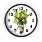 Lemon Tree Wall Clock, Brighten Your Home Decor, Gift for Garden Lovers, Kitchen Wall Clock, Unique Home Accent
