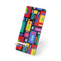 Colorful Smartphone Display Stand, Modern Phone Holder for Desk, Artistic Mobile Stand, Vibrant Phone Organizer, Stylish Gift for Tech [...]
