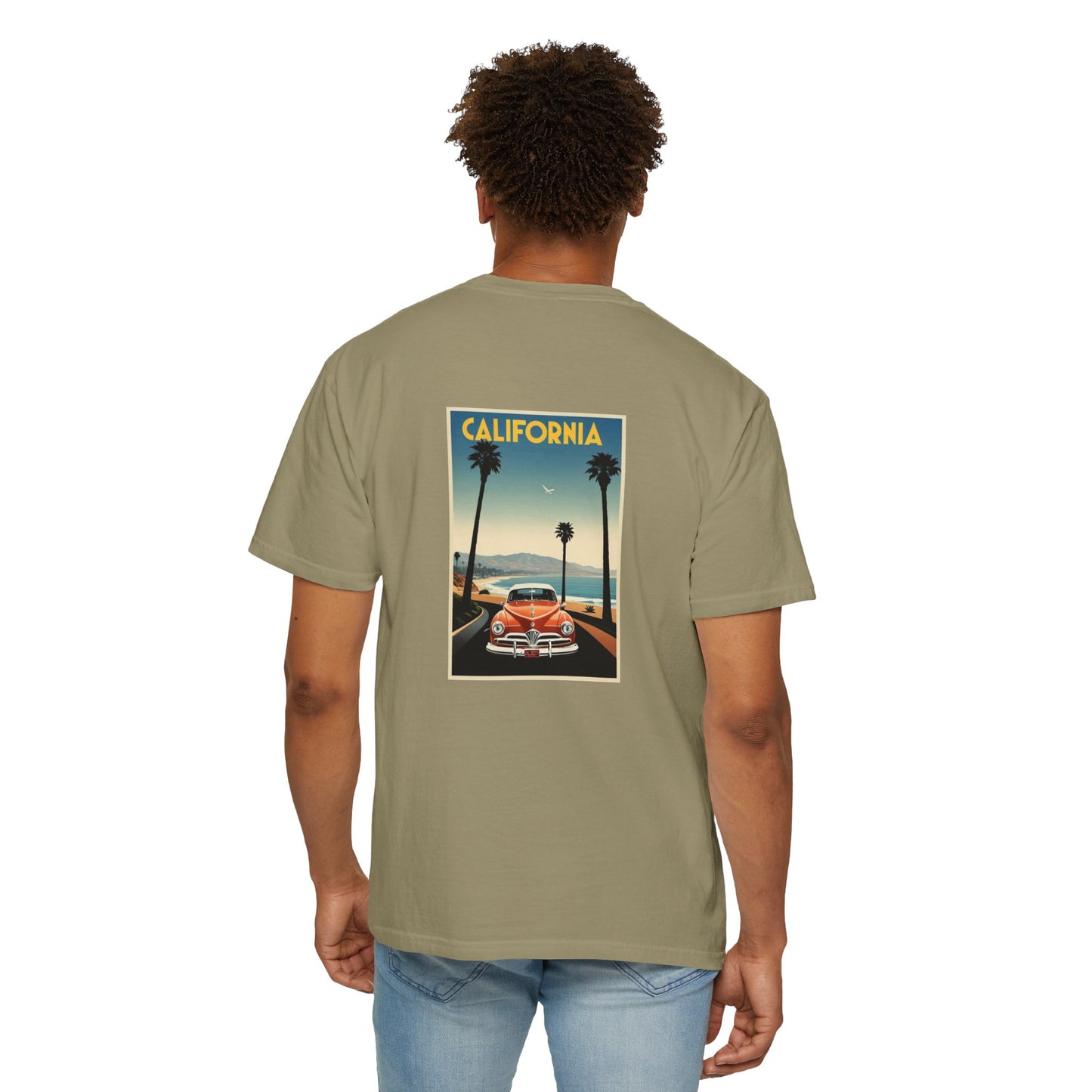 California Surf Style T-Shirt, Unisex Beach Tee, Vintage California Graphic Shirt, Summer Casual Wear, Surfing Enthusiasts Apparel