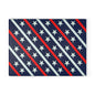 Patriotic Glass Cutting Board | Kitchen Decor, Gift for Home Chefs, Red White Blue Star Design, 4th of July, BBQ Essentials