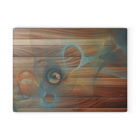 Artistic Glass Cutting Board, Unique Kitchen Decor, Modern Glass Chopping Board, Colorful Cooking Gift, Housewarming Present, Kitchen [...]