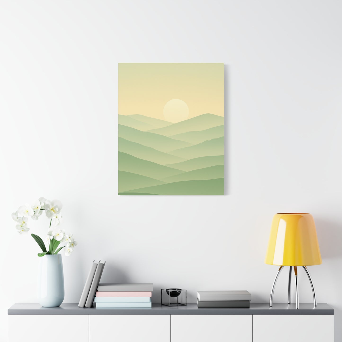 Matte Canvas, Stretched, 1.25" Sunset or Sunrise