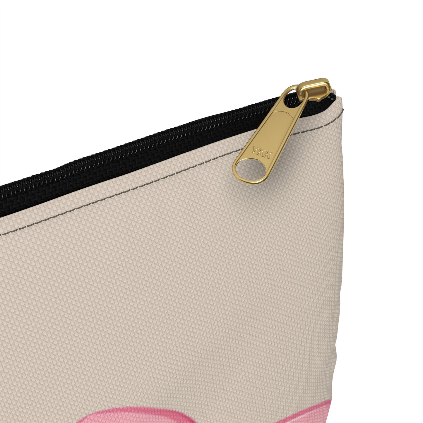 Floral Accessory Pouch - Pink Flower Makeup Bag, Travel Organizer, Gift for Her, Summer Essentials, Cute Storage