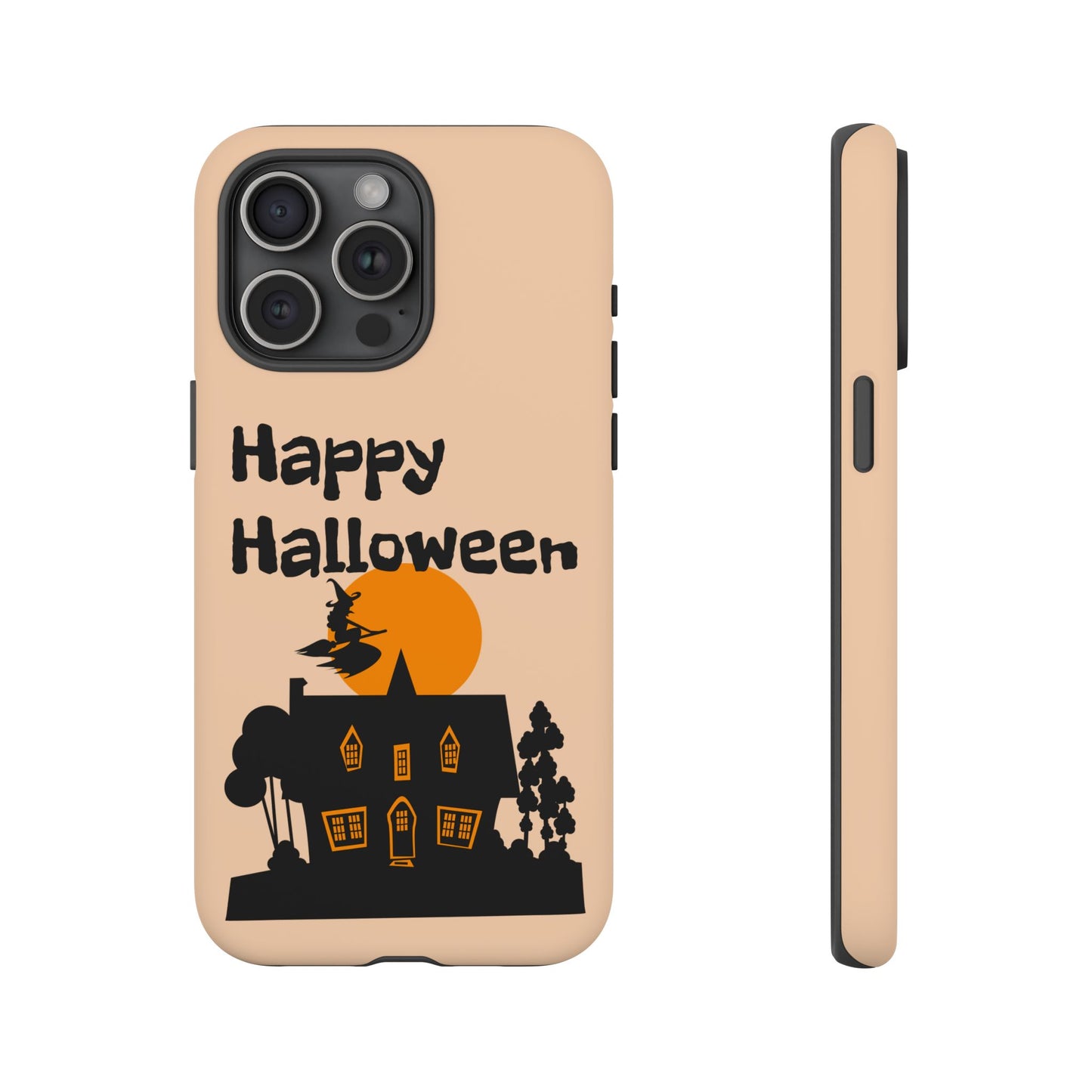 Halloween Phone Case, Spooky Mobile Cover, Tough Case for Phone, Witch Design, Fall Decor, Unique Gift for Halloween