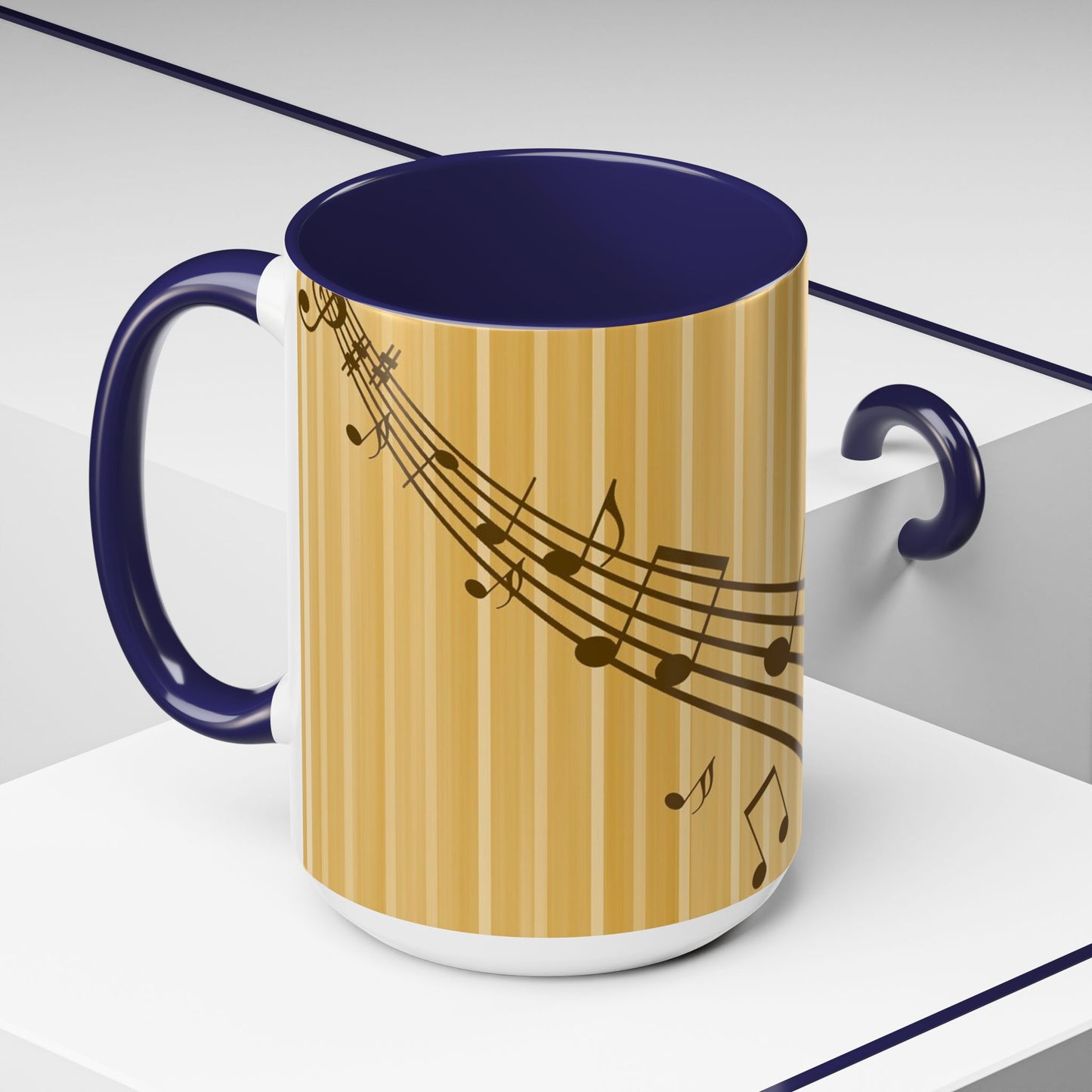 Musical Note Coffee Mug - Perfect Gift for Musicians, Coffee Lovers, Music Teachers, Birthdays, Housewarming