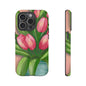 Floral Phone Case with Vibrant Tulips - Tough Cases for Garden Lovers, Spring Gifts, Nature Enthusiasts, Unique Gadget Accessories, [...]