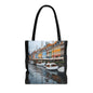Charming Waterfront Tote Bag | Travel, Shopping,