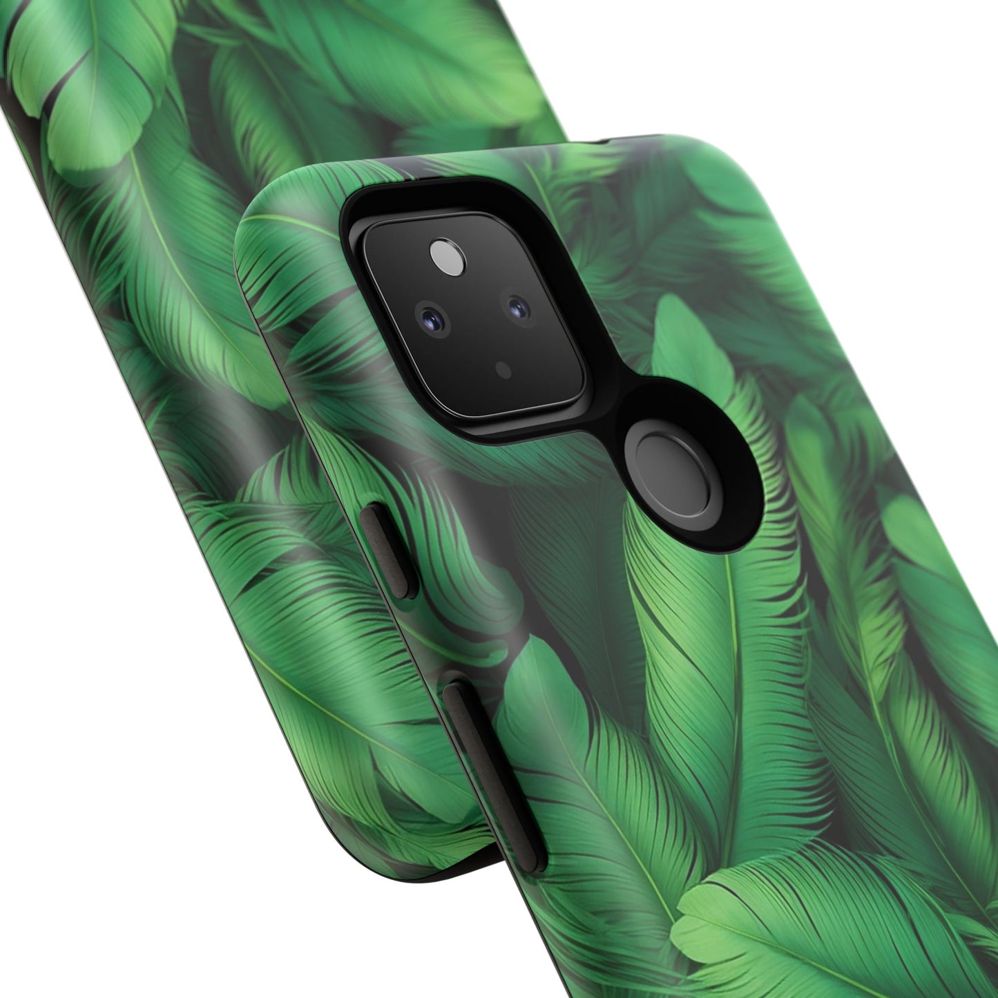 Tough Cases - Tropical Leaf Phone Case, Nature-inspired, Phone Accessory, Gift for Her, Jungle Theme, Eco-Friendly