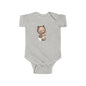 Cute Bear Infant Bodysuit, Adorable Baby Outfit, Newborn Gift, Baby Shower Present, Infant Apparel, Cute Baby Clothes
