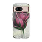 Rose Phone Case – Tough Cases, Floral Phone Cover, Gift for Her, Minimalist Design, Nature Lover's Accessory, Birthday Gift Idea