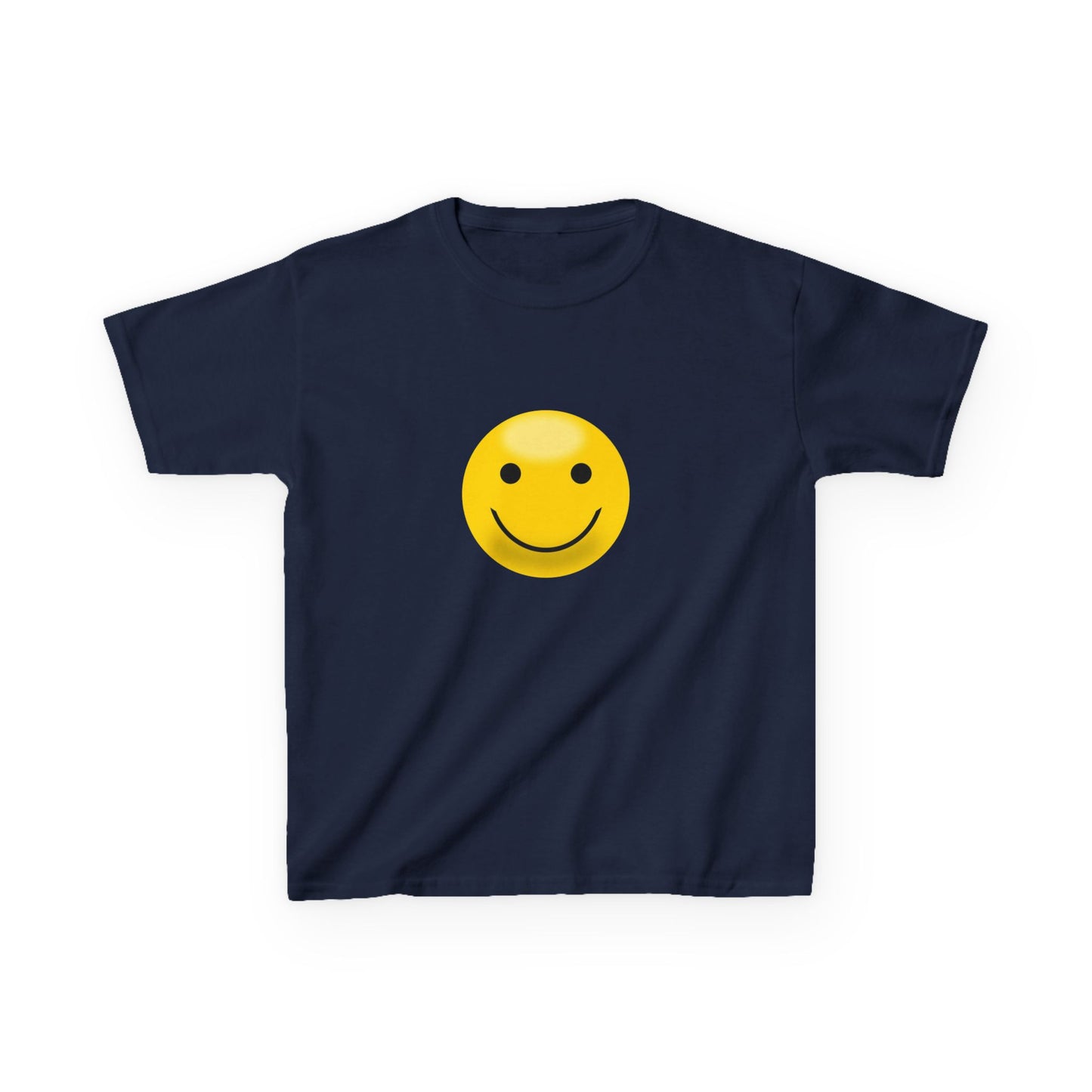 Smiley Face Kids Tee, Funny Kids Shirt, Cute Summer Tee, Gift for Kids, Playful Children