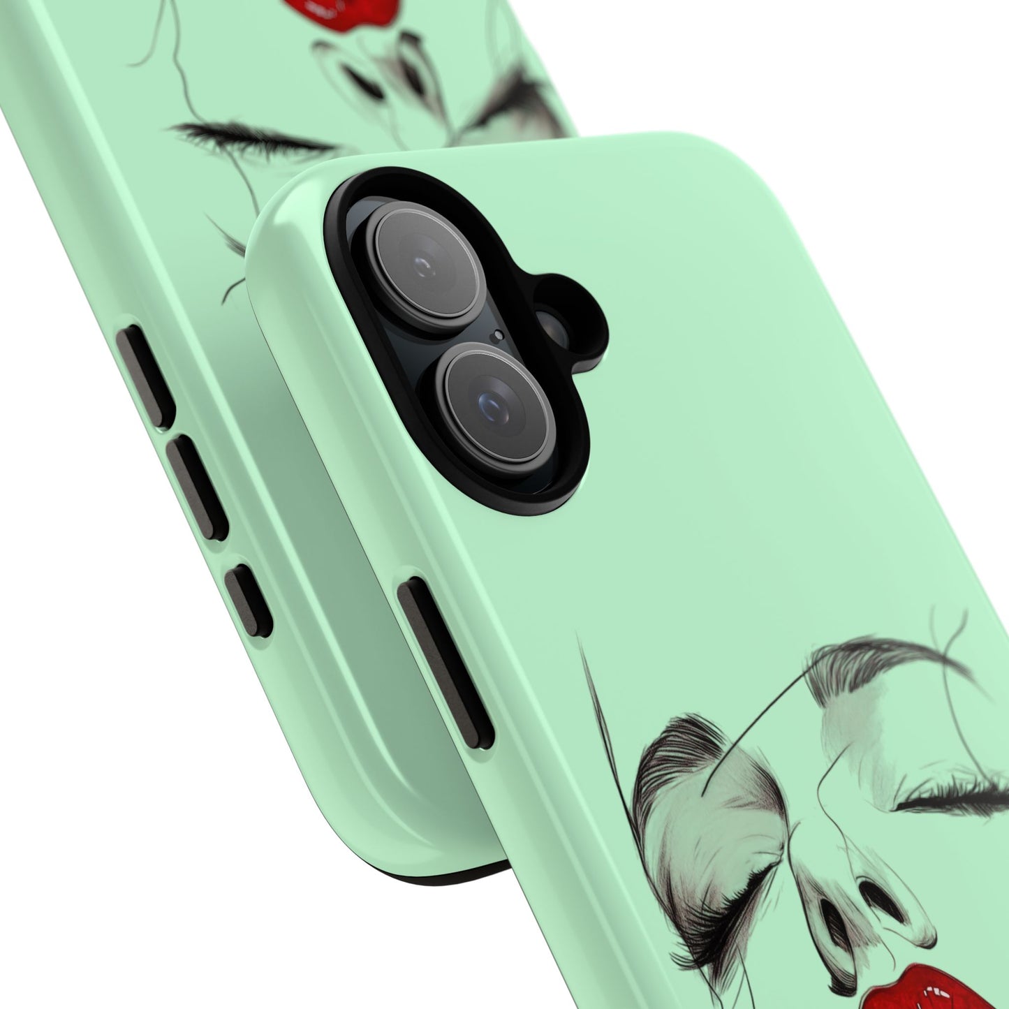 Stylish Phone Case, Artistic Phone Cover, Trendy Tech Accessory, Unique Cell Phone Protector, Gift for Her, Modern Aesthetic