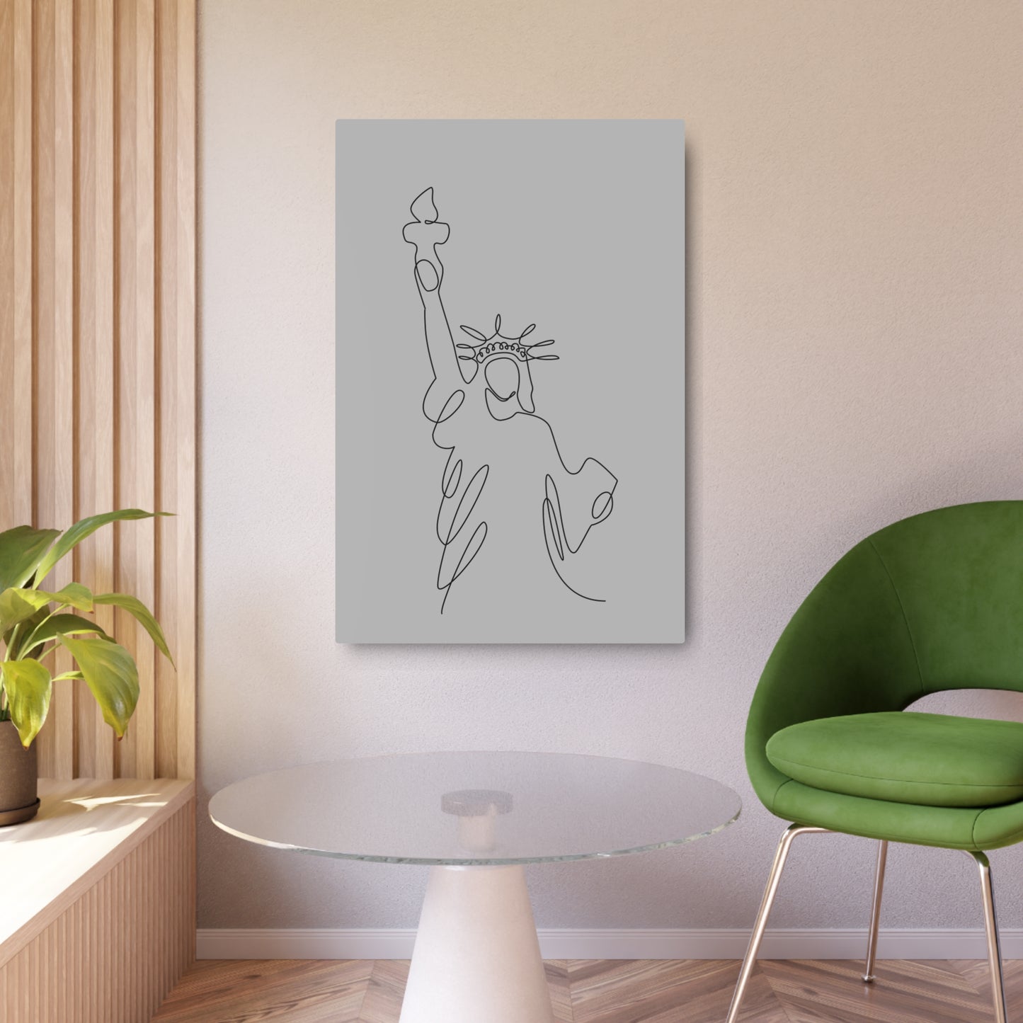 Statue of Liberty Metal Art Sign, Modern Wall Decor, Gift for Home, Office, or Independence Day, Minimalist Artwork, Unique [...]