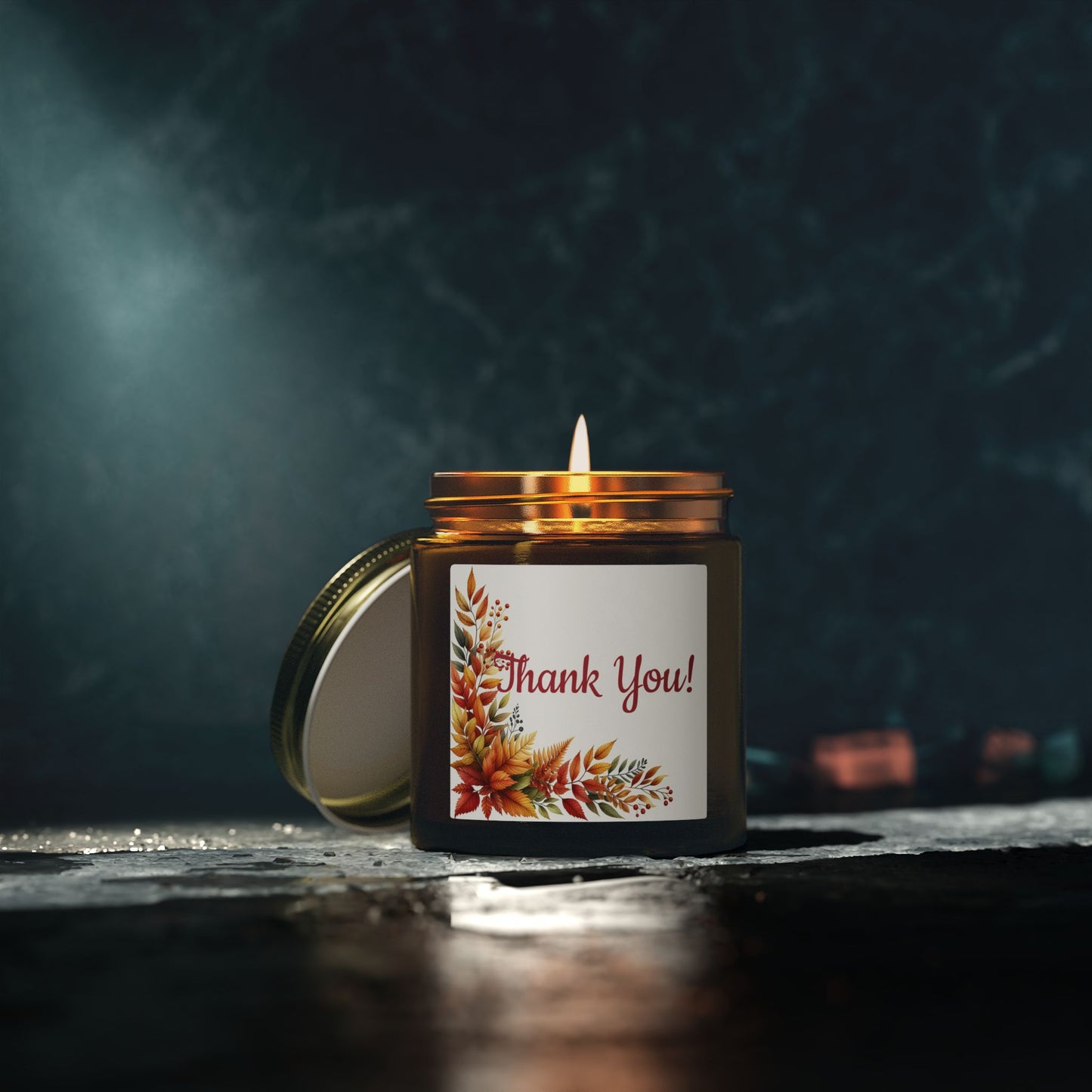 Thank You Scented Candle — Coconut Apricot Wax (4oz/9oz)