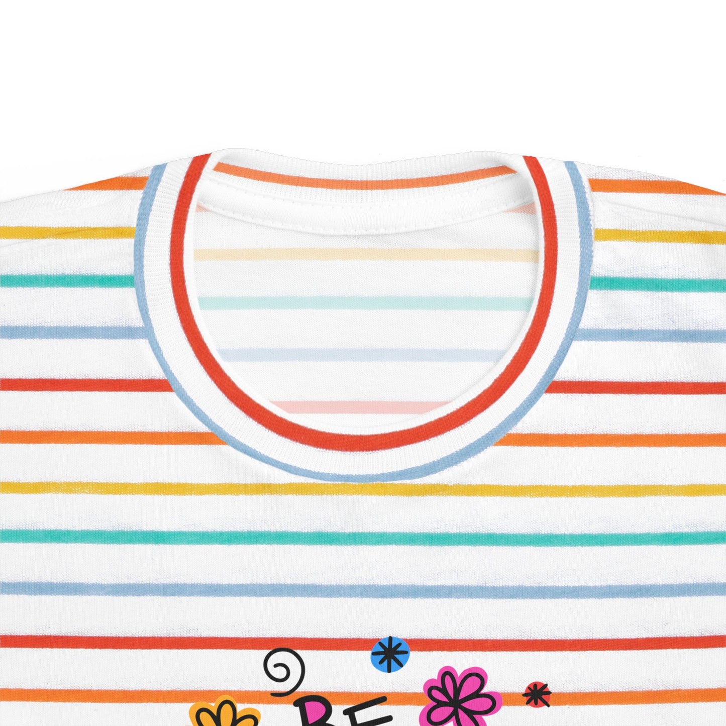 Whimsical Toddler Tee - 'Be Kind' Design, Cute Kids' Shirt, Floral Graphic Tee, Toddler Gift, Inspirational Apparel