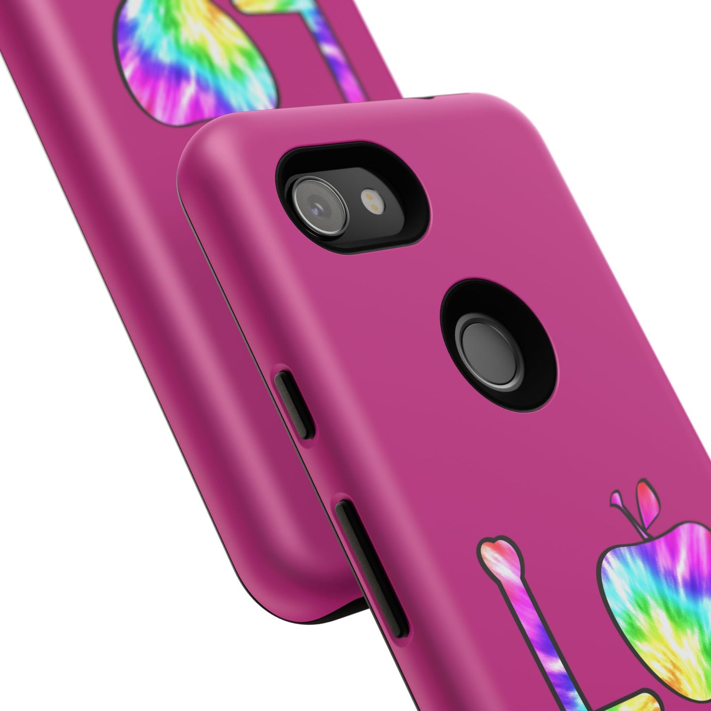 Colorful Love Phone Case, Tough Cases for iPhone, Cute Phone Accessory, Gift for Her, Summer Vibe Phone Cover