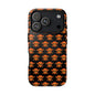 Halloween Skull Phone Case, Spooky Mobile Cover, Trick or Treat Accessory, Goth Gift, Skull Pattern Design