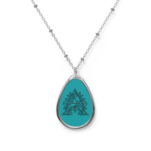 Elegant Teardrop Necklace | Boho Chic Pendant, Layering Accessory, Gift for Her, Minimalist Jewelry, Birthdays, Special Occasions
