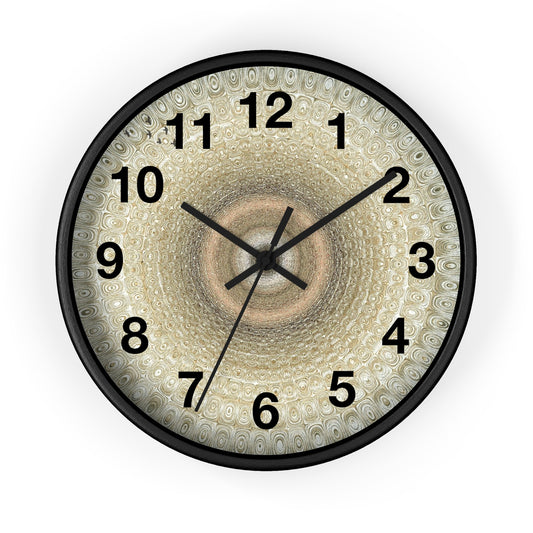 Elegant Textured Wall Clock, Modern Home Decor, Unique Gift for Housewarming, Minimalist Style, Timeless Design, Wall Art