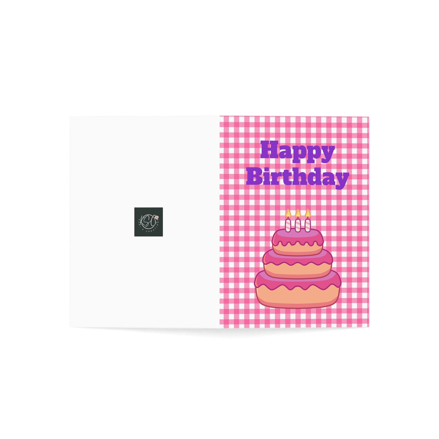Birthday Greeting Cards, 1-50pcs Bundles, Cute Cake Design, Celebration Cards, Thoughtful Gift Enclosures