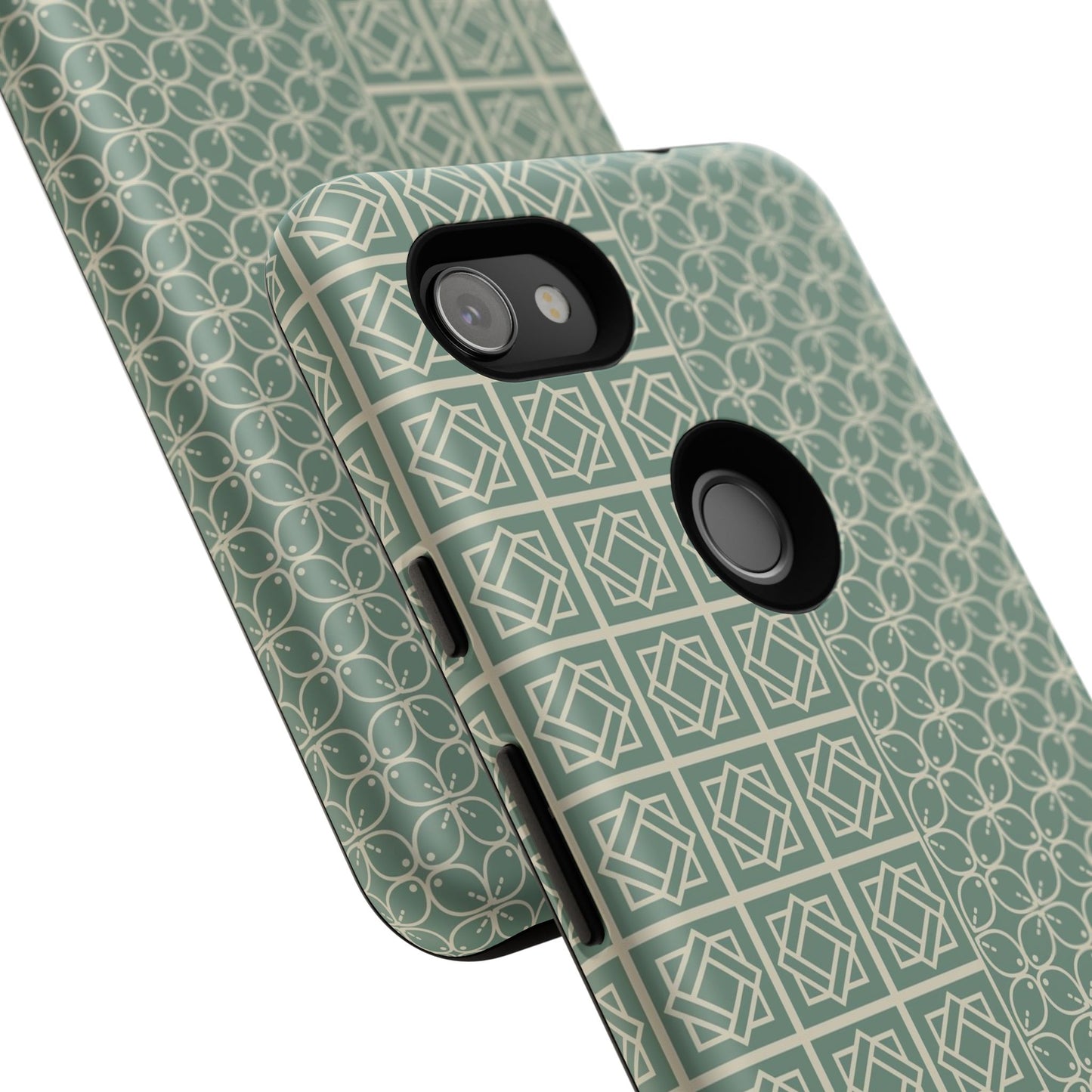 Stylish Phone Case with Geometric Patterns, Tough Cases, Durable Cell Phone Cover, Trendy Smartphone Accessory, Functional Gift Idea