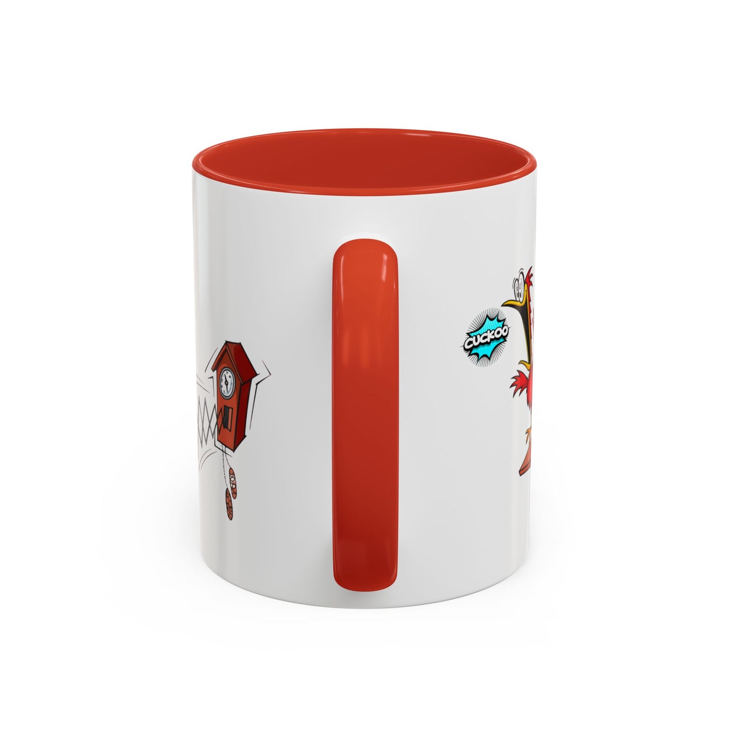 Whimsical Cuckoo Coffee Mug, Fun Gift for Bird Lovers