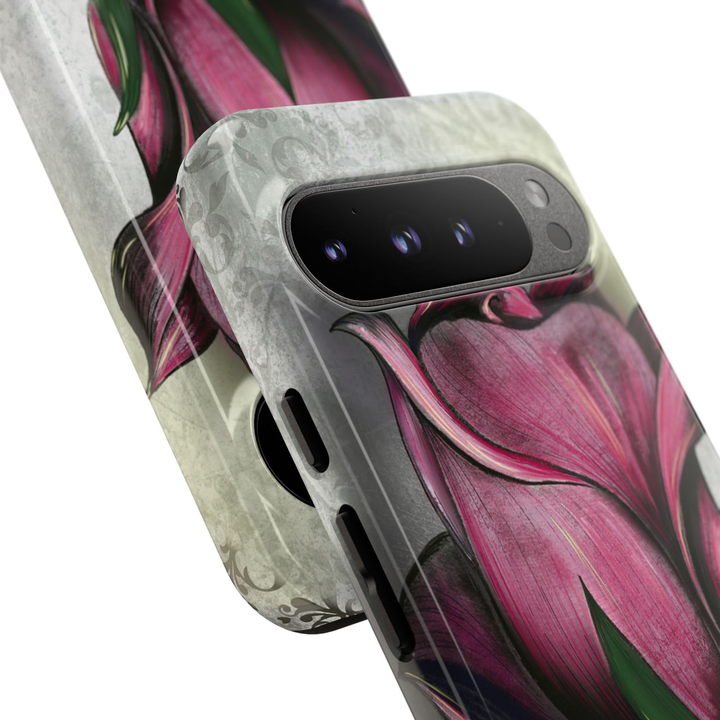 Rose Phone Case – Tough Cases, Floral Phone Cover, Gift for Her, Minimalist Design, Nature Lover's Accessory, Birthday Gift Idea