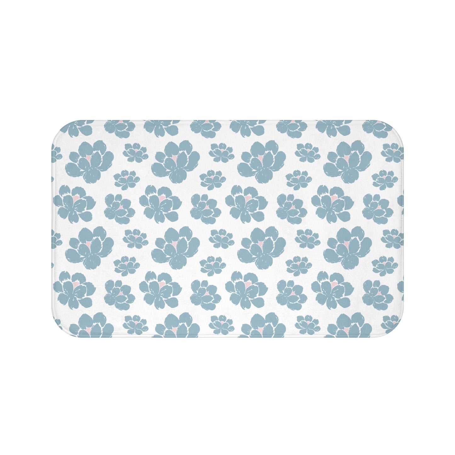 Chic Floral Bath Mat | Soft Bathroom Rug | Cozy Home Decor | Flower Print | Spa Vibes | Perfect for Gift Giving