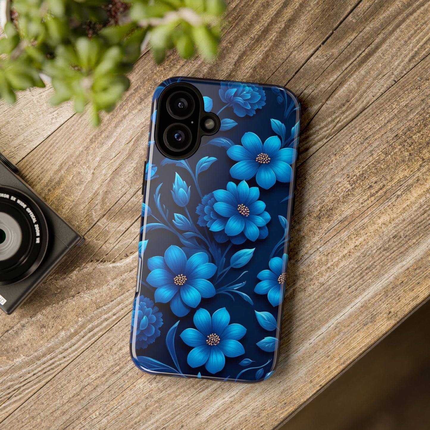 Tough Cases: Floral iPhone Case, Vibrant Phone Cover, Flower Patterned Case, Protective Floral Design, Spring Gift Idea