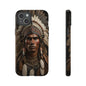 Native American Art Phone Case, Strong Culture Design, Unique Gift for Him or Her, Tough Cases, Customizable Protector, Tribal Style