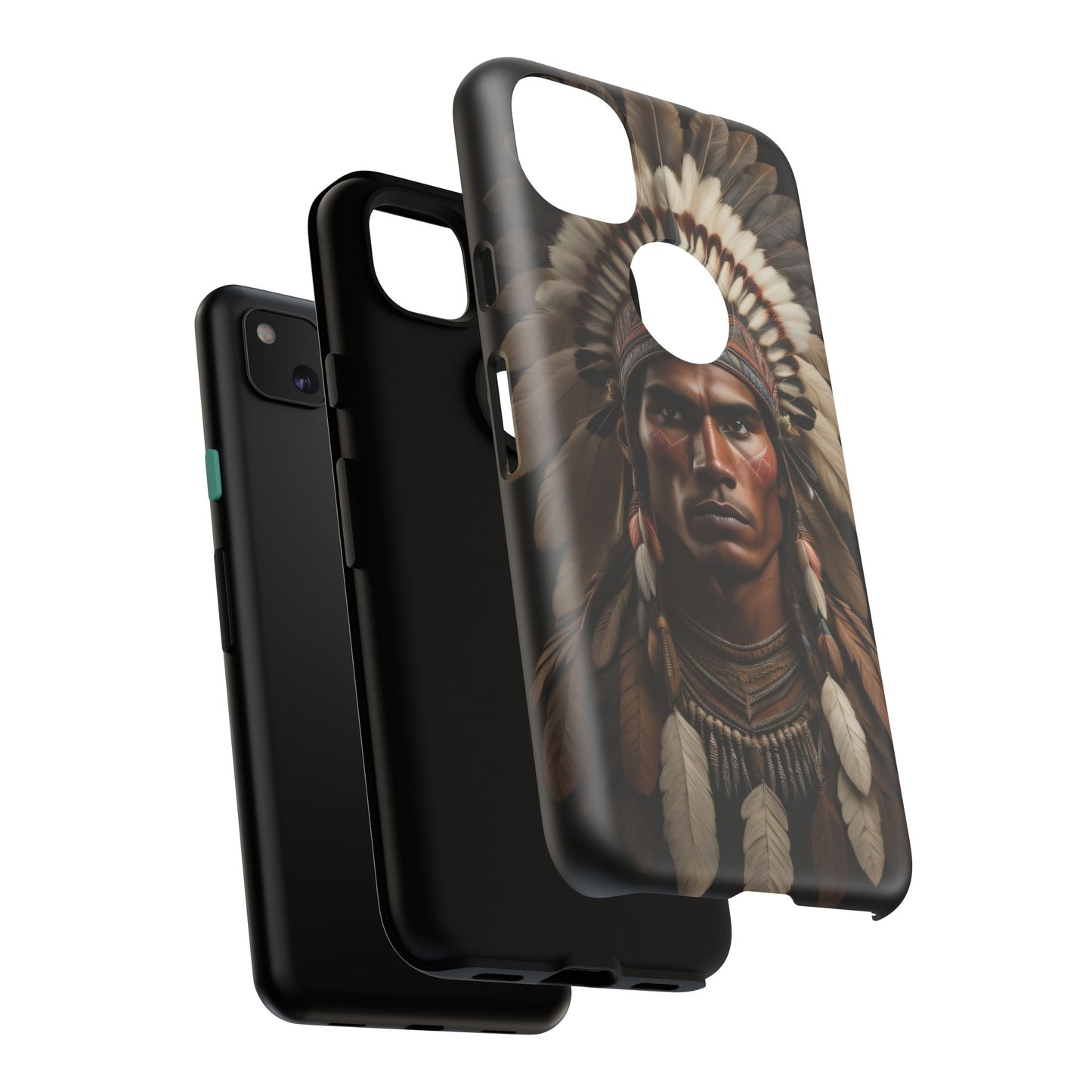 Native American Art Phone Case, Strong Culture Design, Unique Gift for Him or Her, Tough Cases, Customizable Protector, Tribal Style