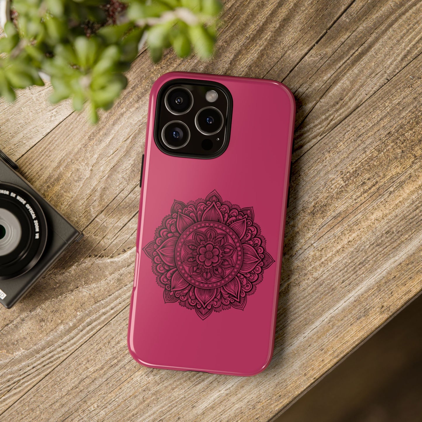 Vibrant Mandala Phone Case, Artistic Protection Cover, Gift for Her, Trendy Accessories, Birthday or Holiday Present