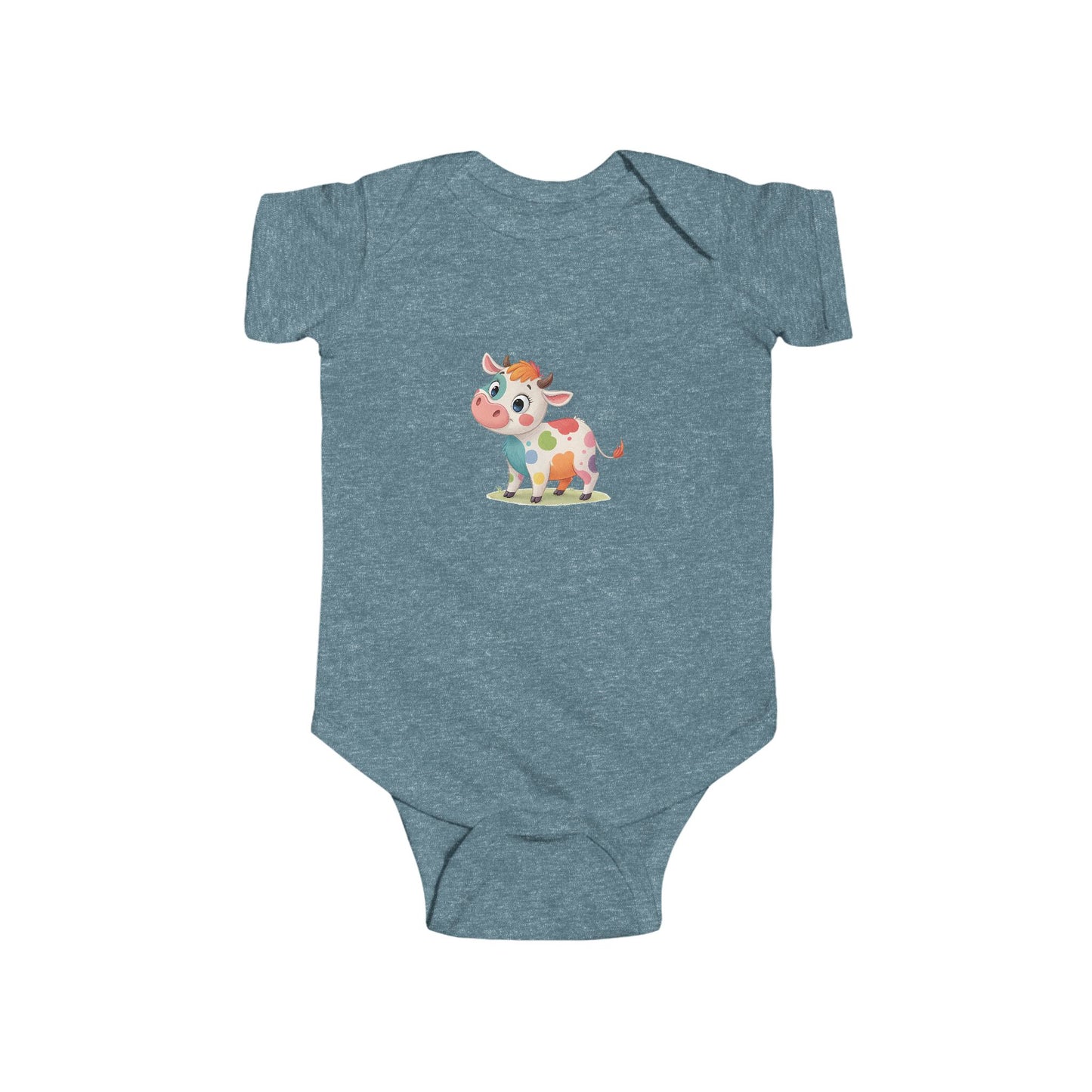 Cute Cow Infant Bodysuit | Baby Shower Gift, Newborn Outfit, Animal Lover Apparel, Cute Baby Clothes, Toddler Gift
