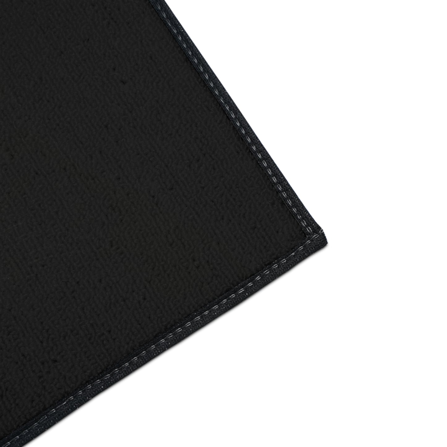 Black Cat Eyes Floor Mat — Heavy Duty Halloween Entry Rug