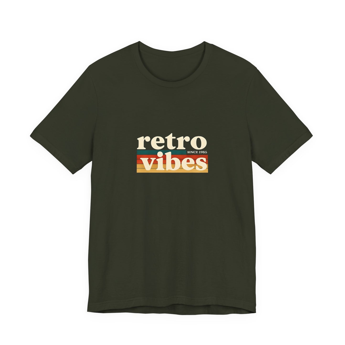 Retro Vibes Unisex Tee, Funny Graphic T-Shirt, Summer Fashion Top, Gift for Friends, Casual Wear, Vintage Style