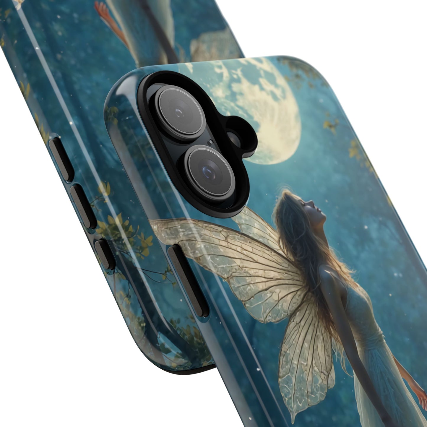 Fairy Moon Phone Case | Tough Cases for Nature Lovers, Fantasy Gift, Boho Phone Accessory, Ethereal Aesthetic, Magical Design