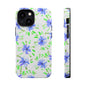Floral Blue Watercolor Phone Case — Magnetic Impact-Resistant